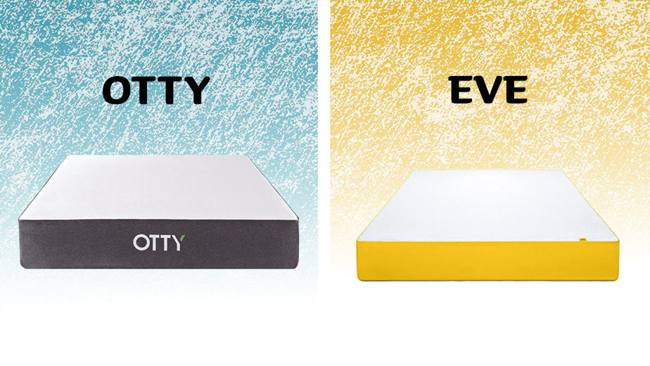otty vs eve mattress comparison