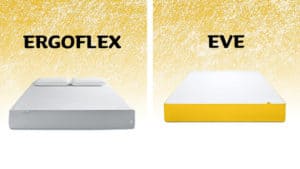 ergoflex vs eve mattress compare