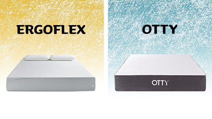 ergoflex vs otty mattress compare