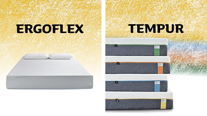ergoflex vs tempur mattress comparison