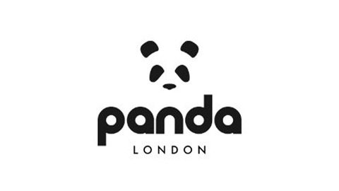 panda logo banner