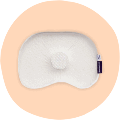 ClevaFoam infant pillow breathable support