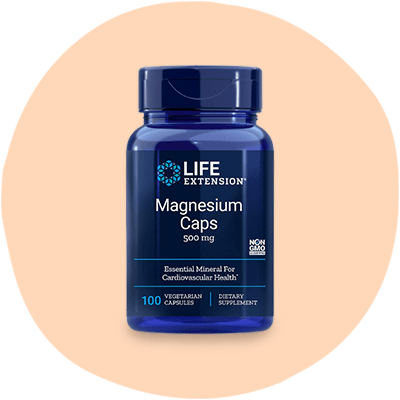 Life extension magnesium caps